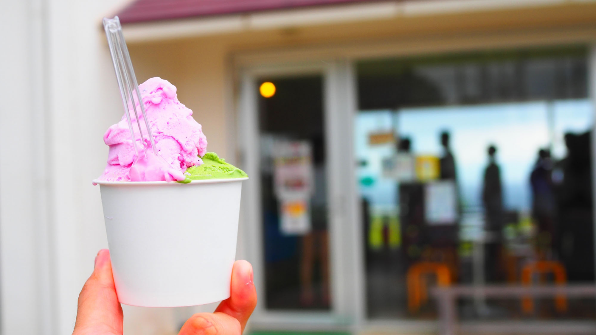 【観光】 石垣島の名物ミルミル本舗のアイス