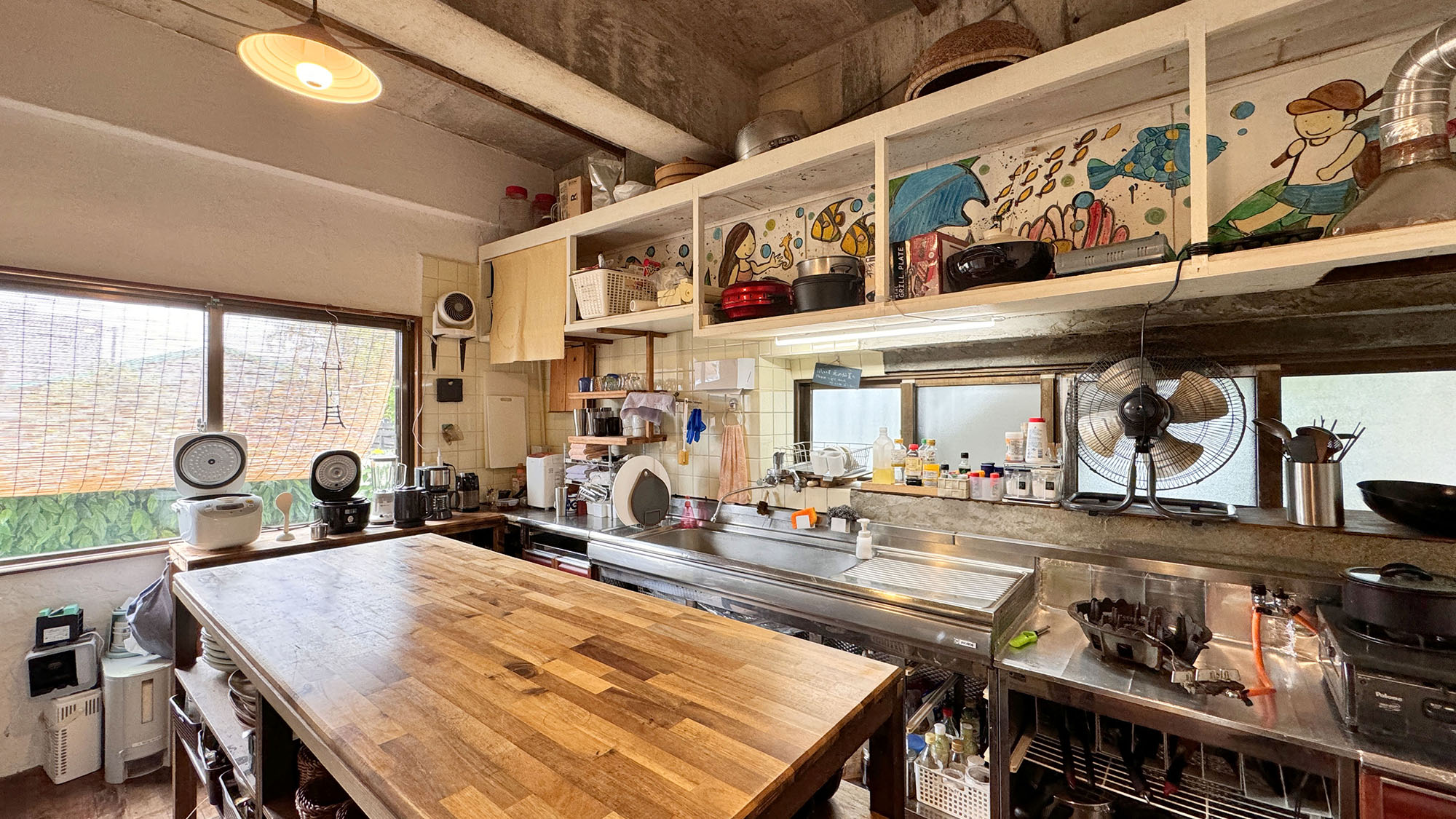 【キッチン】 本格的な共同キッチン