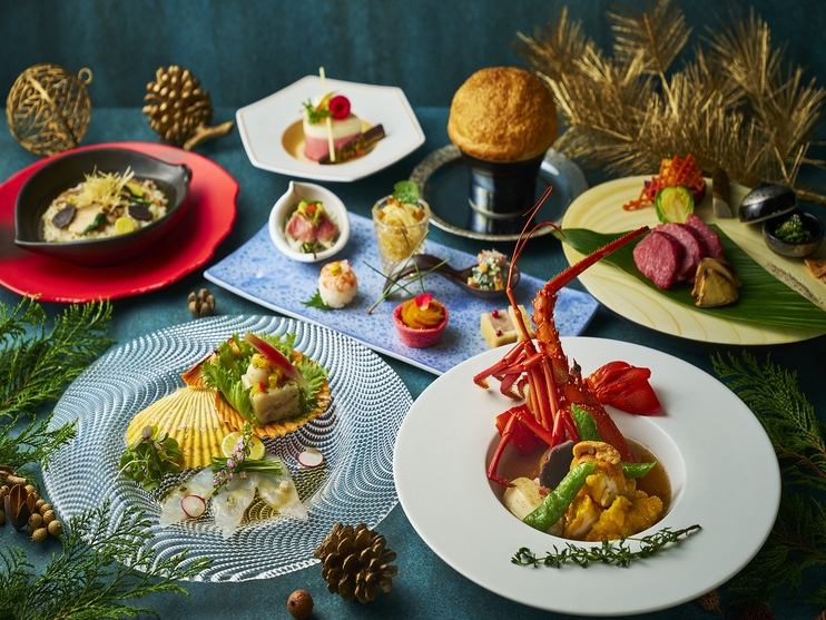 【クリスマス会席】和の食材で芸術的な美しさと新しさを感じるコース！＃夕・朝食付き＃クリスマス限定
