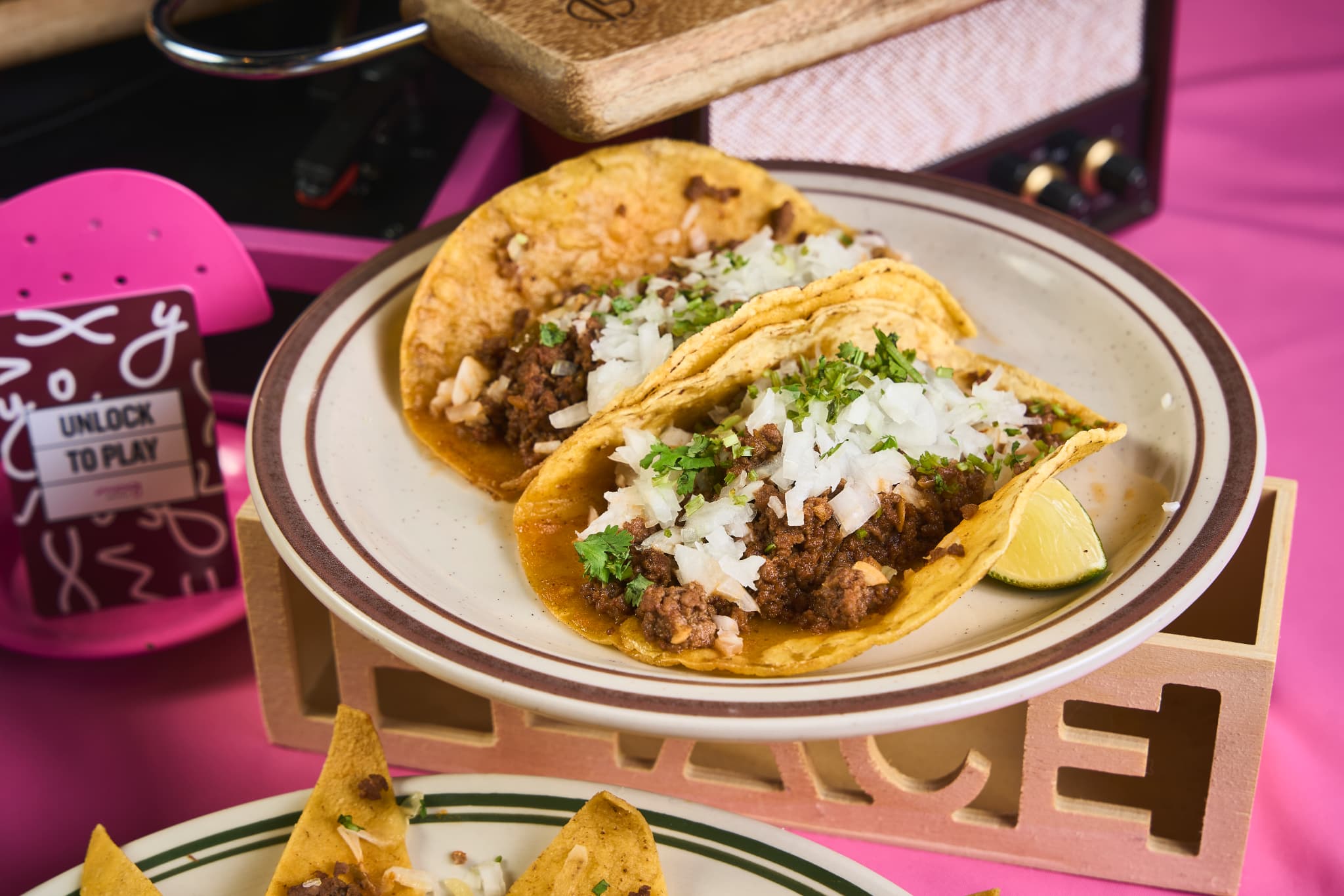 【Cafe ＆Bar】ビーフタコス