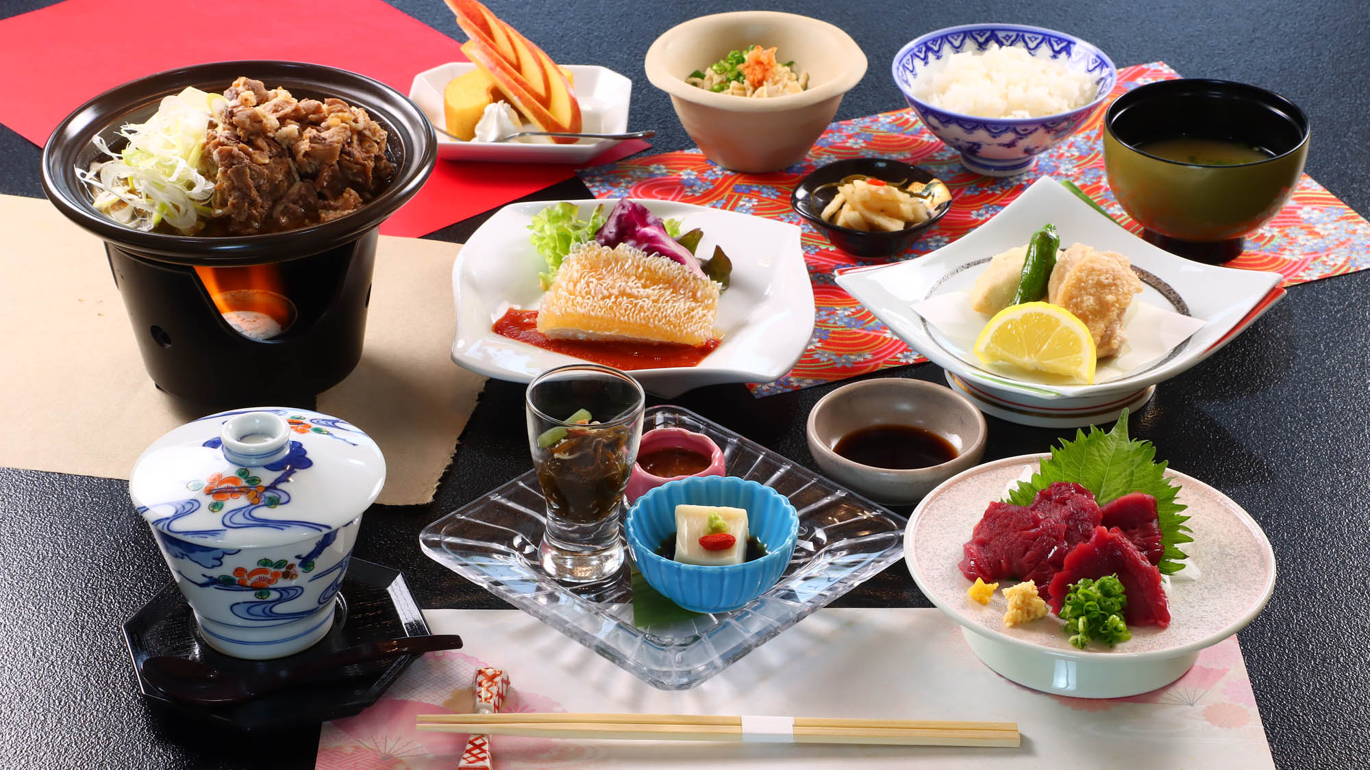 和会席　人気の牛すき♪