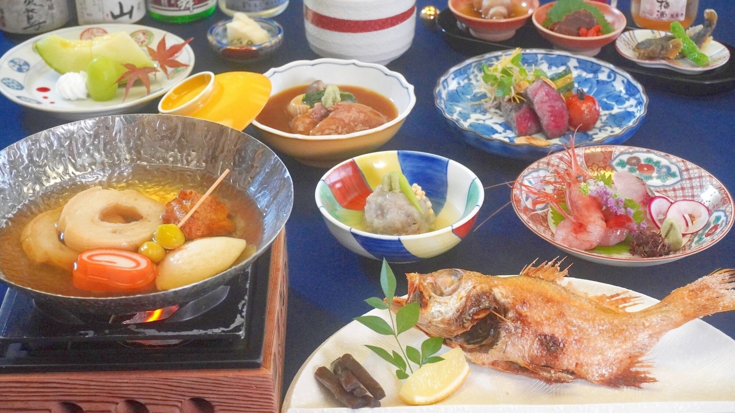【45周年記念・三大味覚】能登牛ステーキ×のどぐろ塩焼き×金沢港の鮮魚〜料理で愉しむ石川の旅〜