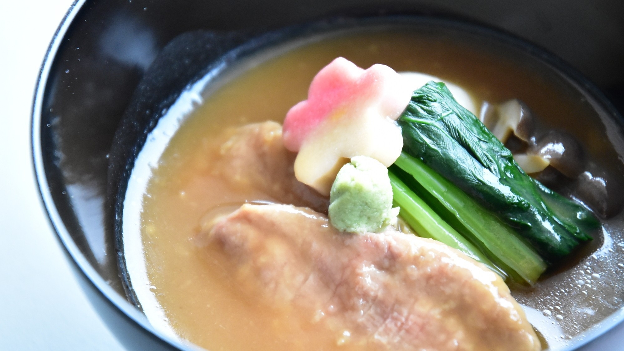 【春爛漫・特選加賀料理】鴨の治部煮とのど黒塩焼きを味わう〜黒百合〜