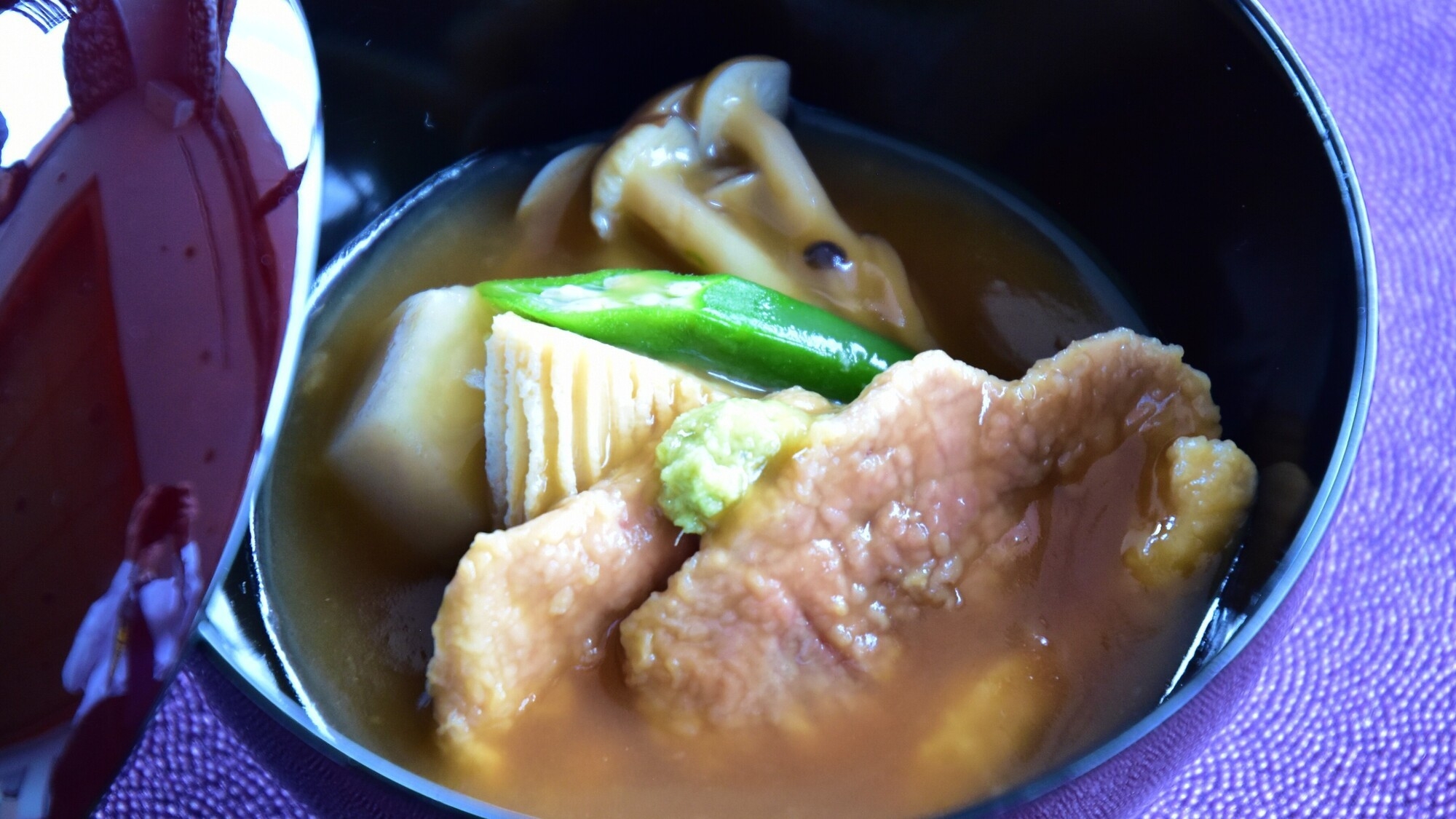 【旬を極める秋の特選加賀料理】鴨の治部煮とのど黒塩焼きを味わう〜黒百合〜