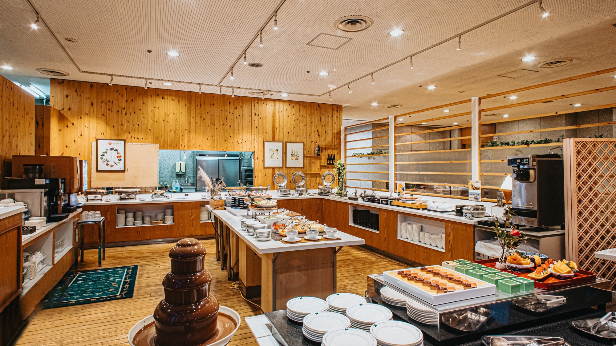 夕食バイキング