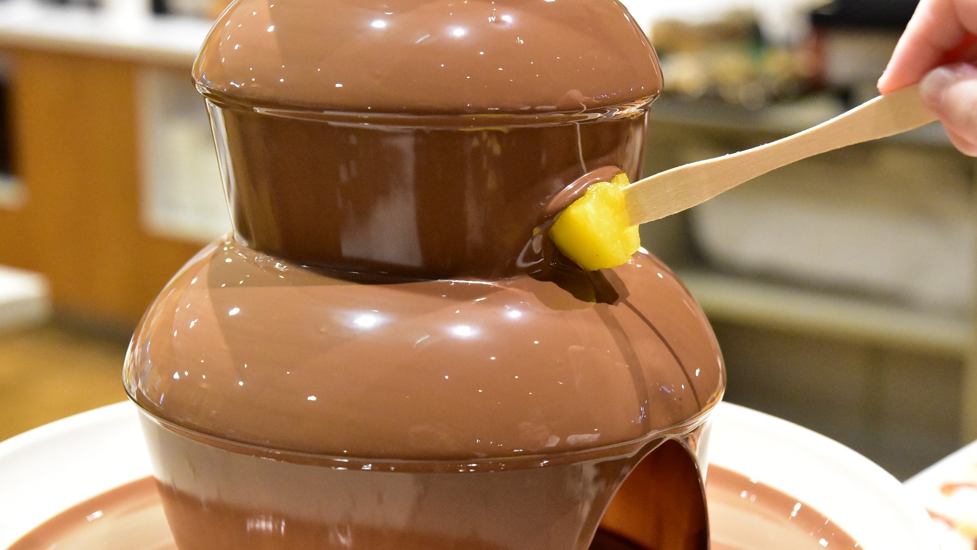 チョコレートファウンテン