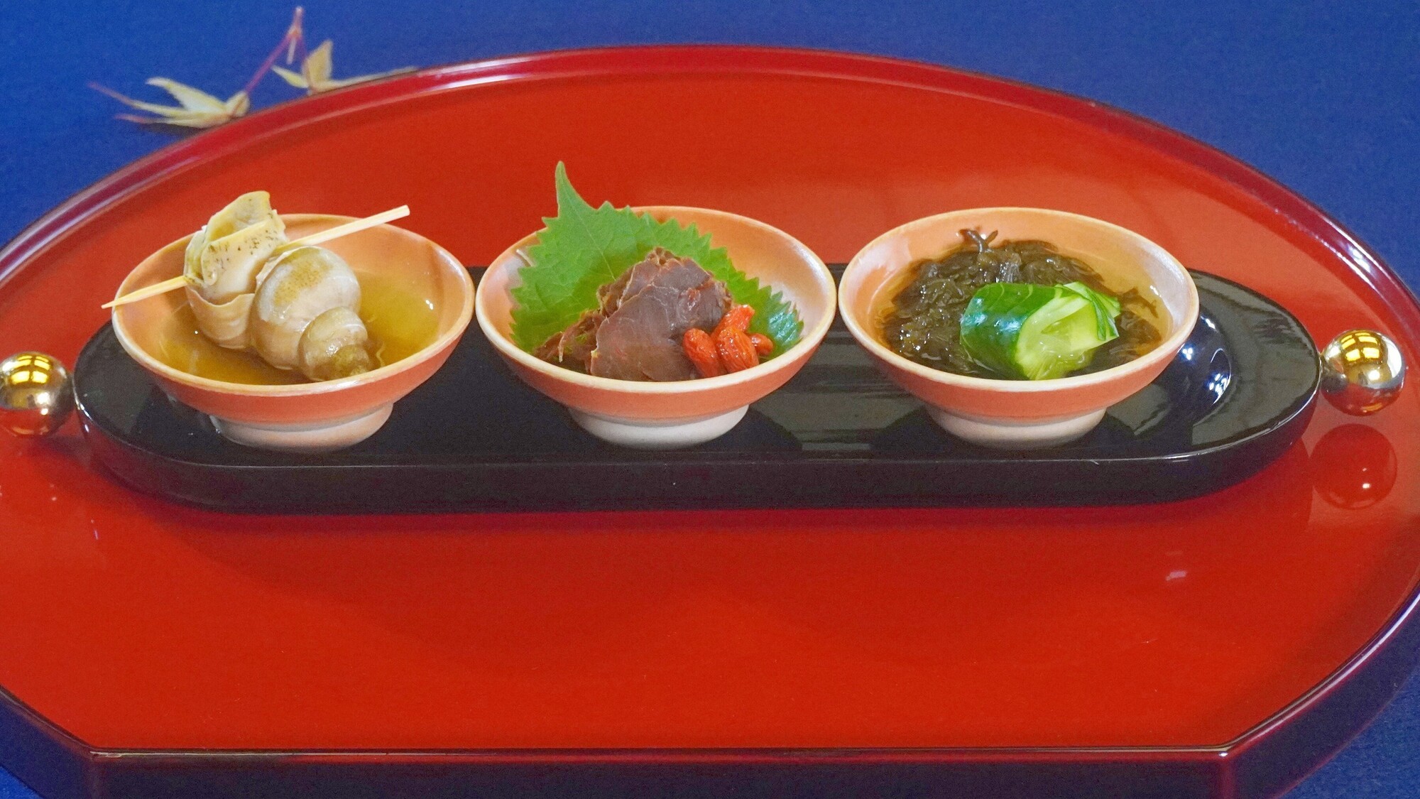 冬の前菜　～蕪寿司　能登海鼠～