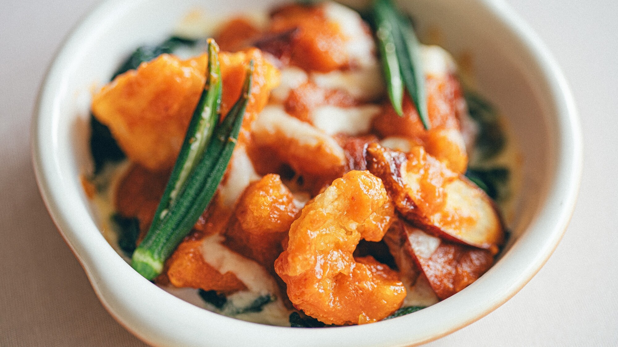 夕食バイキングの一品