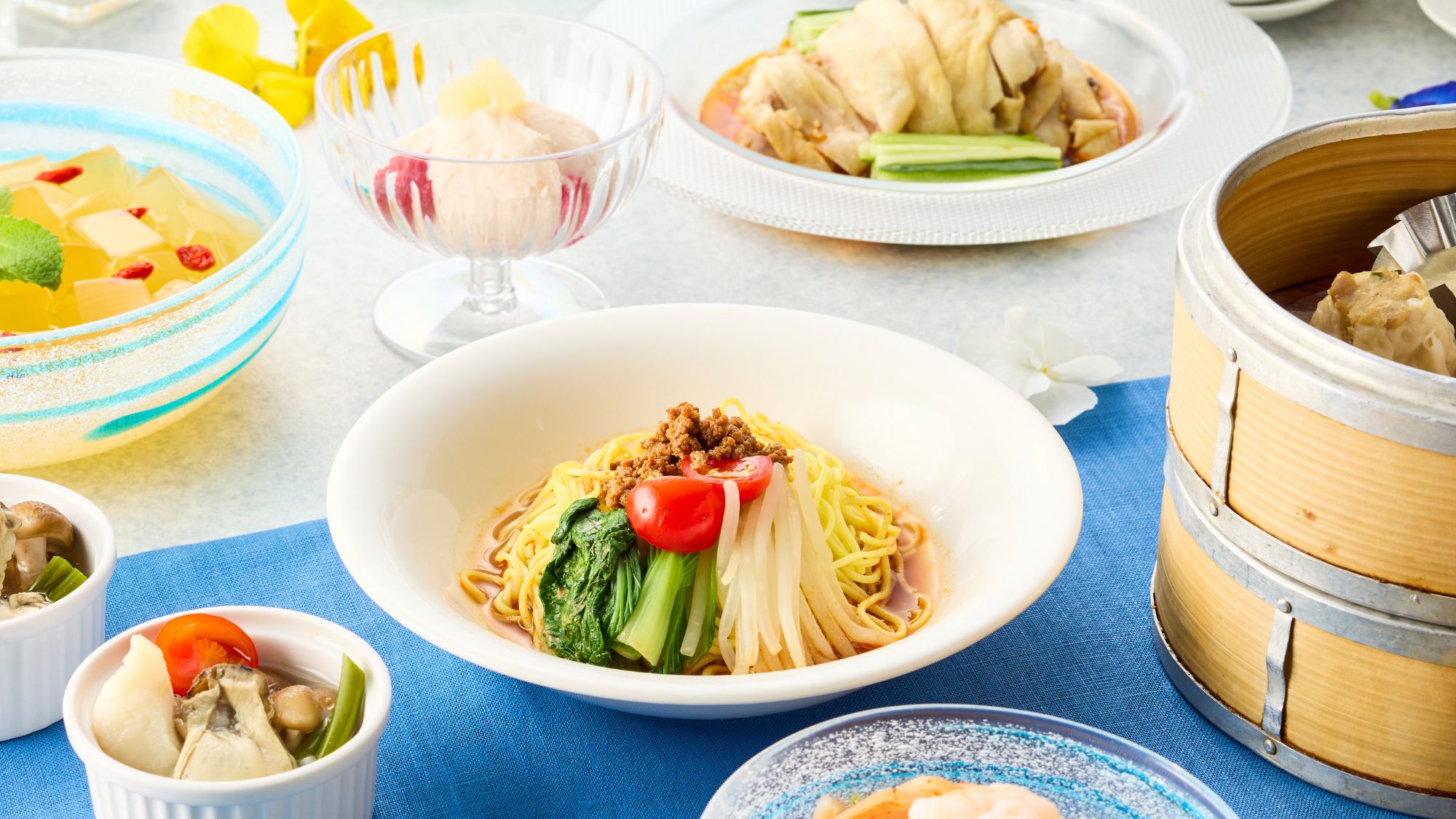 夏の飲茶フェア_やんばる野菜入り冷し担々麺
