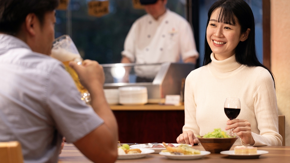 【楽天月末セール】＜2食付＞信州の美味しいがギュッ♪心躍るライブキッチンへ