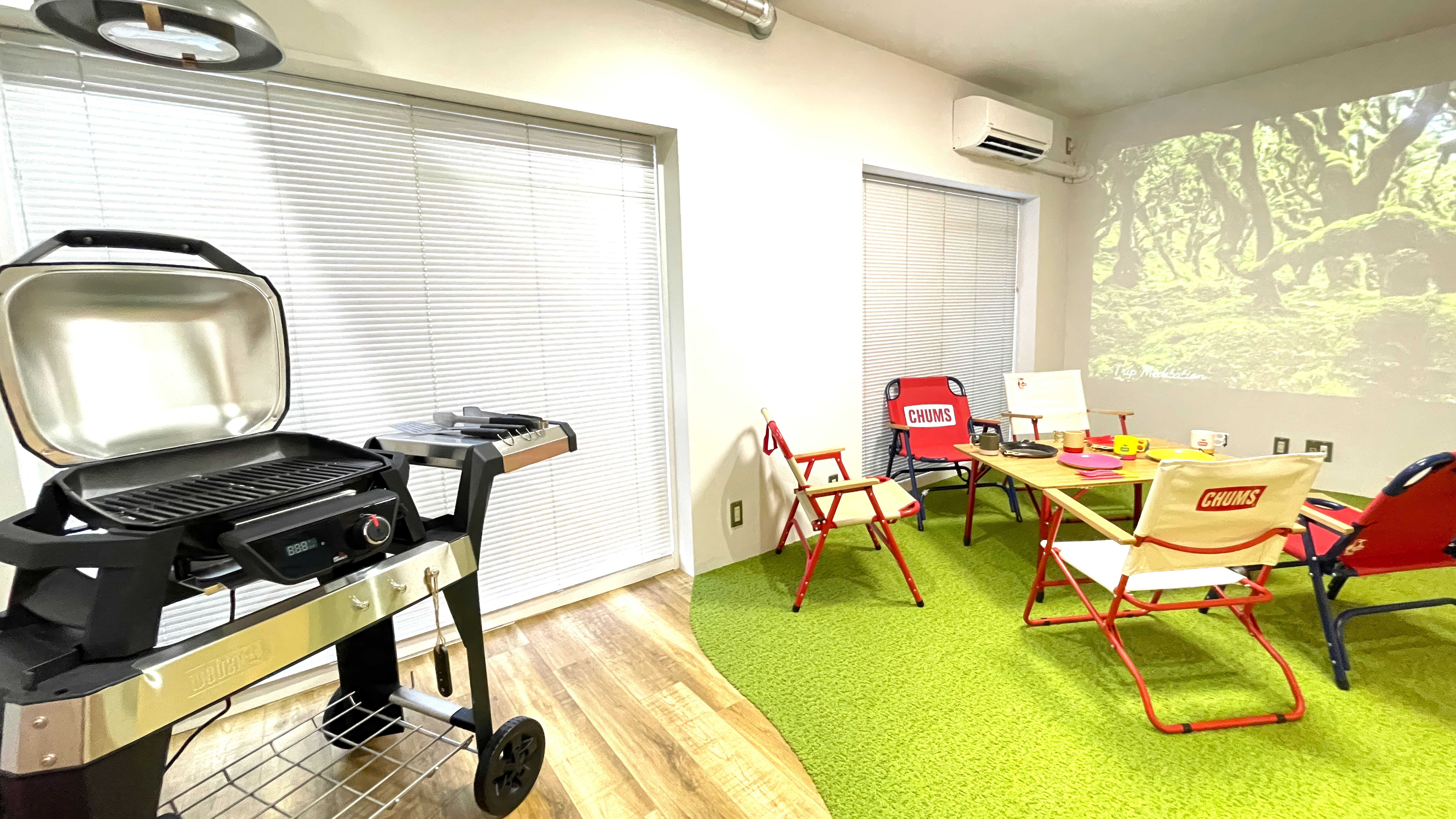 【個室】ツリーハウスルーム《BBQ付》 37.8㎡（定員6名）