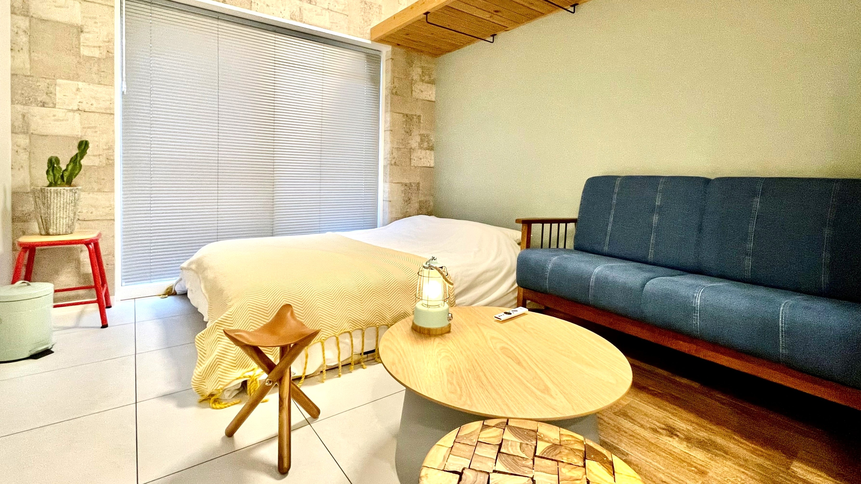 【個室】CARIFORNIA DOUBLE ROOM 18.9㎡（定員2名）