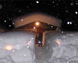 Fantastic! Open-air bath