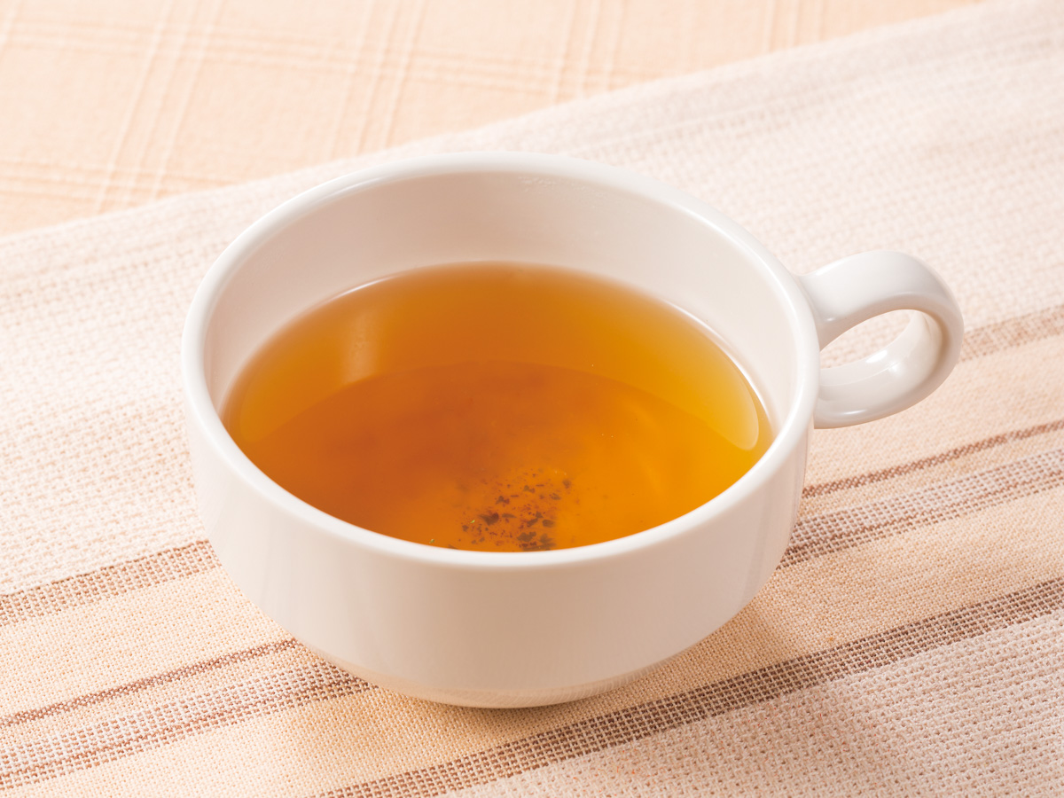 【スープメニュー】焼き立てパンにも相性抜群なビーフコンソメ