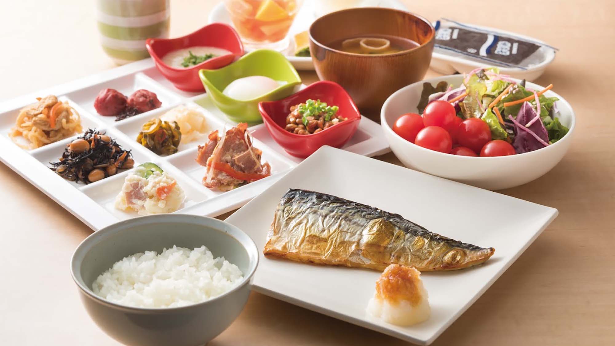 【朝食】2階レストラン