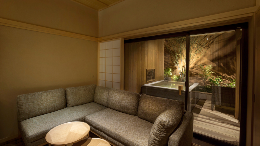 露天風呂付デラックスツイン　46平米（一例）