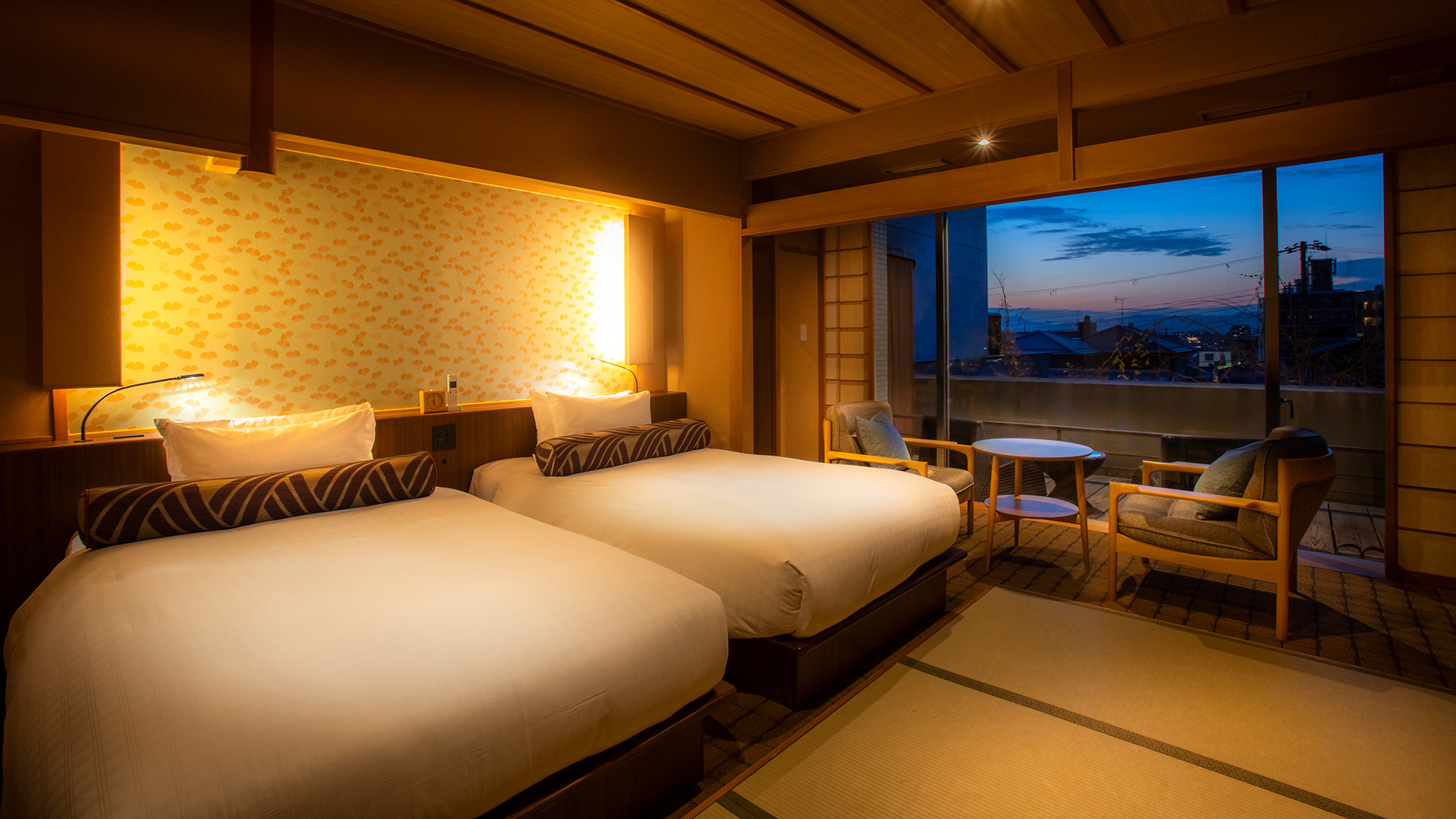 デラックスツイン（縁側テラス付）　41平米（一例）