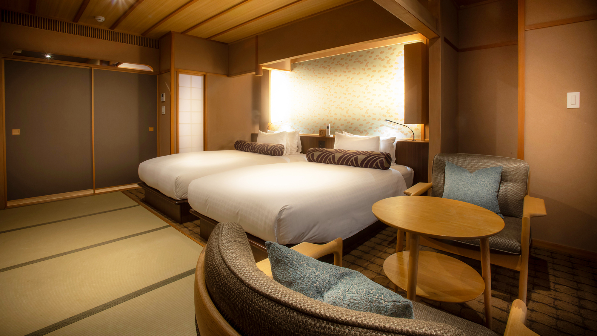 デラックスツイン（縁側テラス付）　41平米（一例）