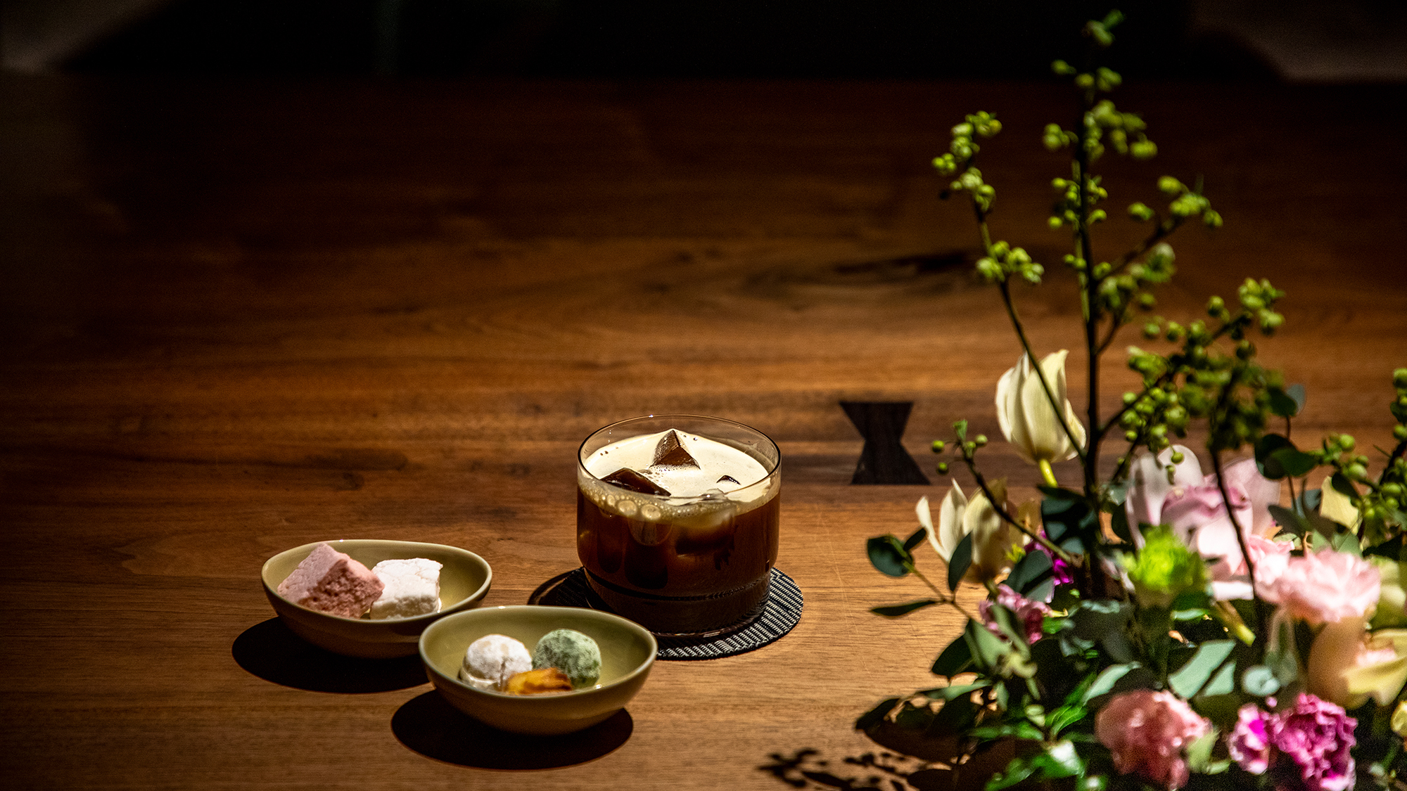 ゲストラウンジ「音羽リビング」ゆったりと京都滞在をお過ごしください。