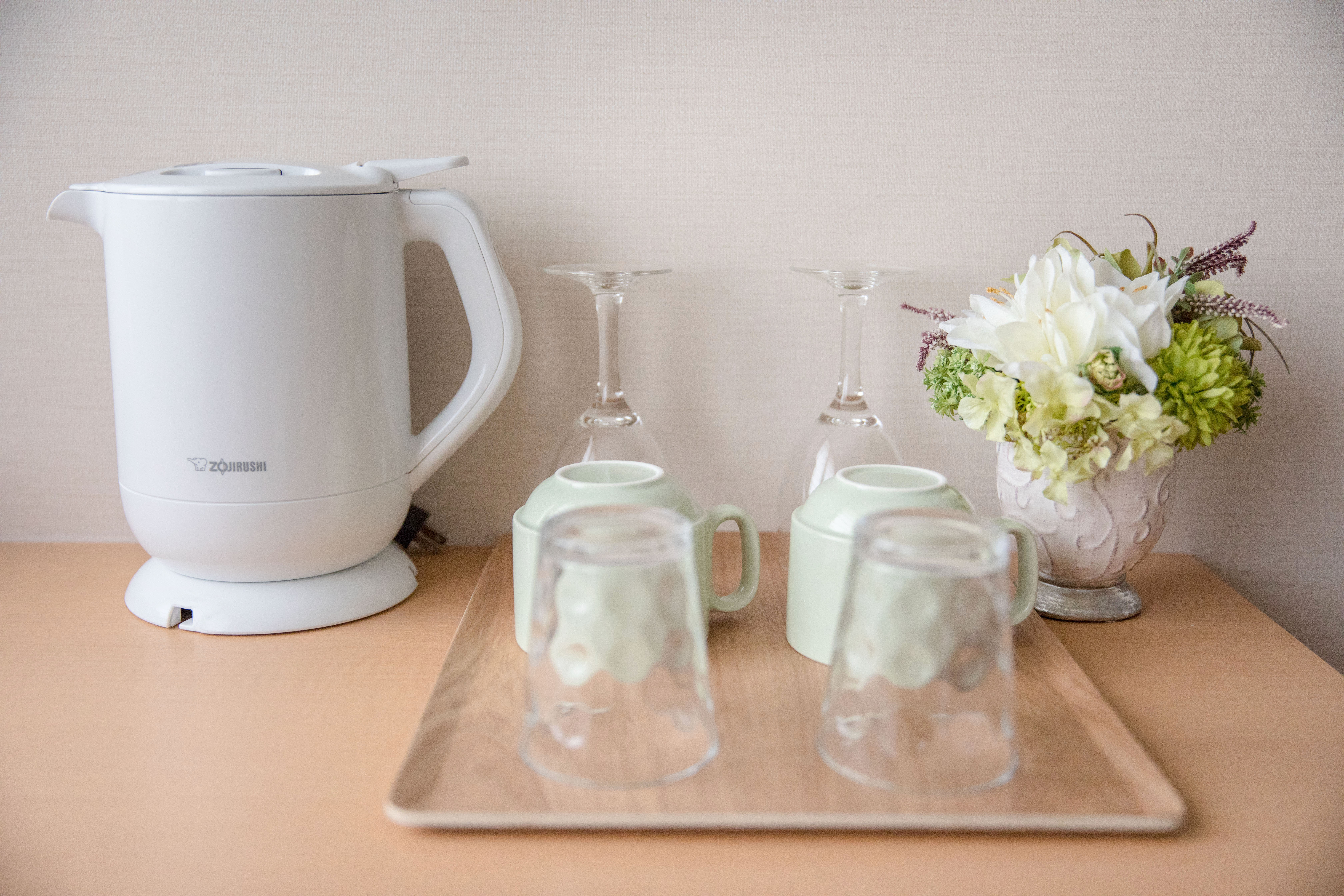 全部屋に完備しています。