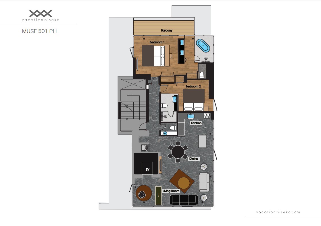 501 2ベッドルーム