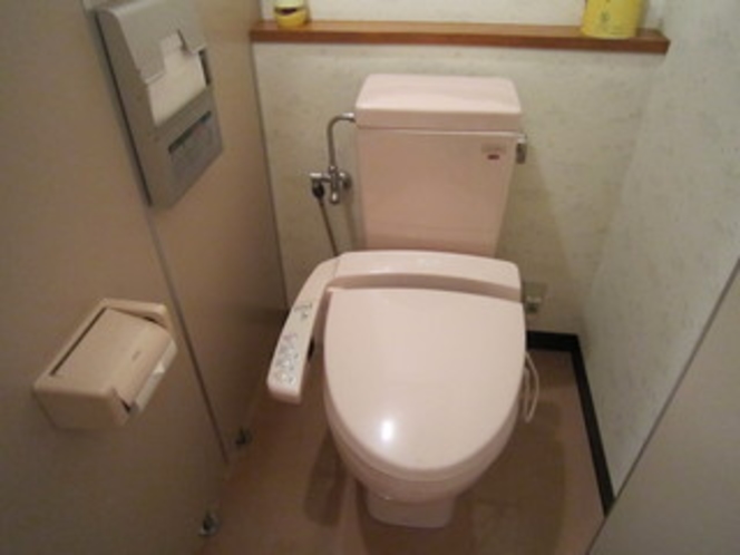 トイレはすべてウォシュレット