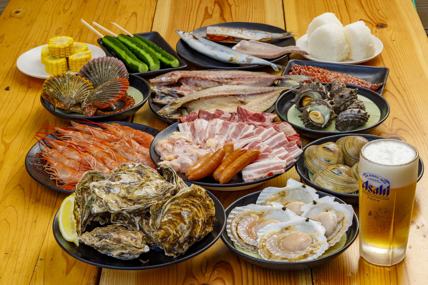 牡蠣小屋　食べ放題
