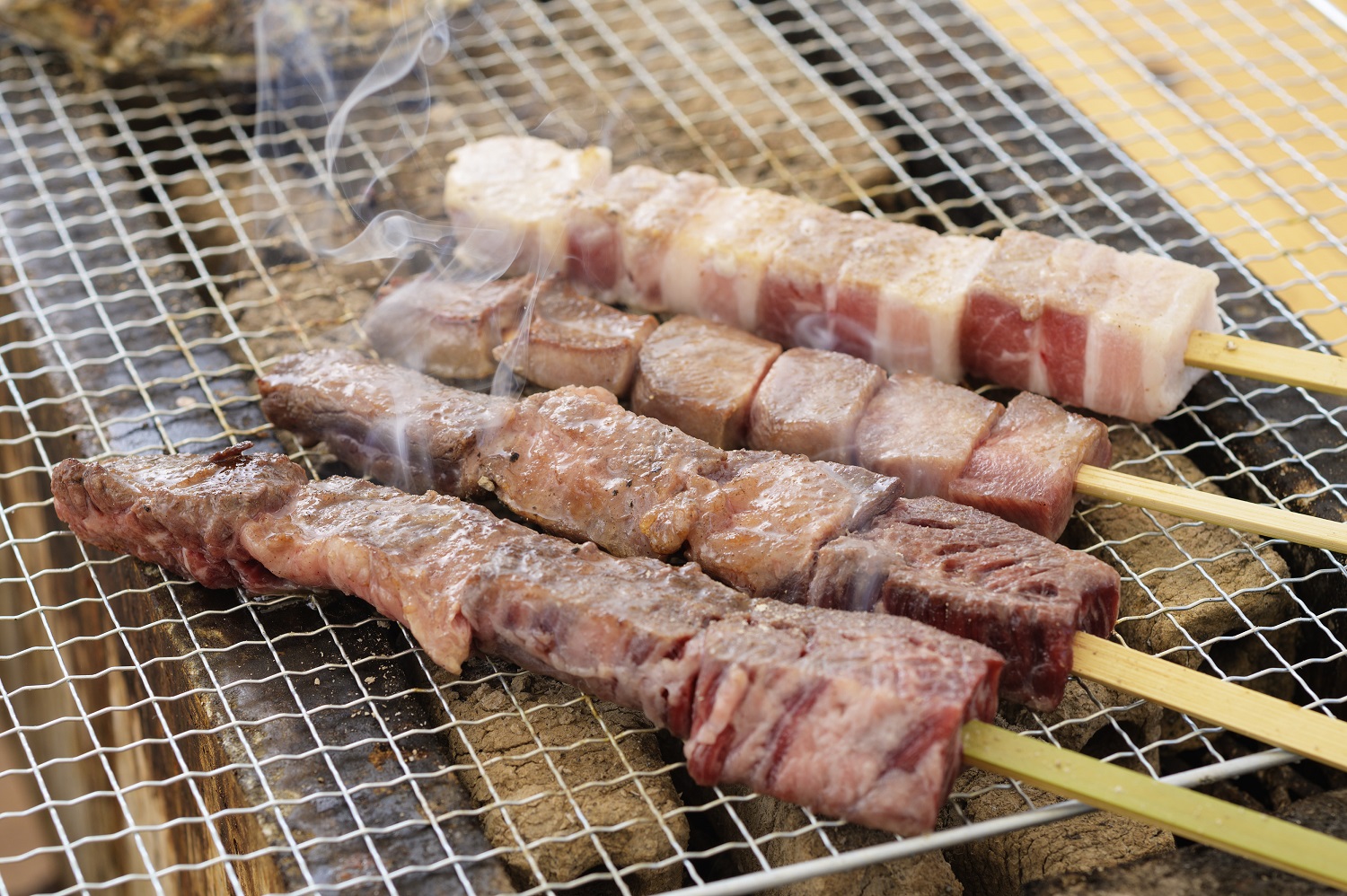 牡蠣小屋　肉串