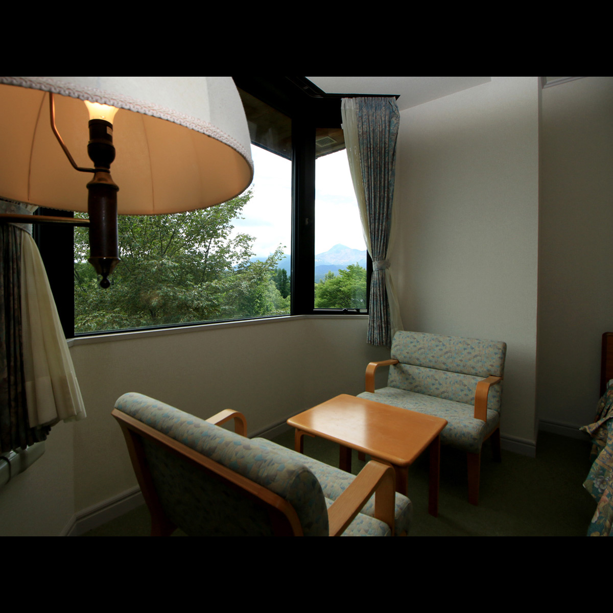 【特別室】磐梯山を眺める客室