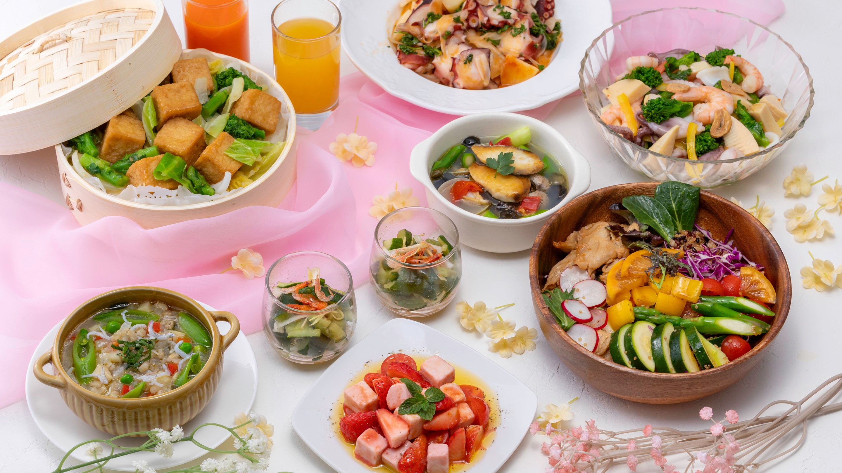 【朝食　春メニュー】 