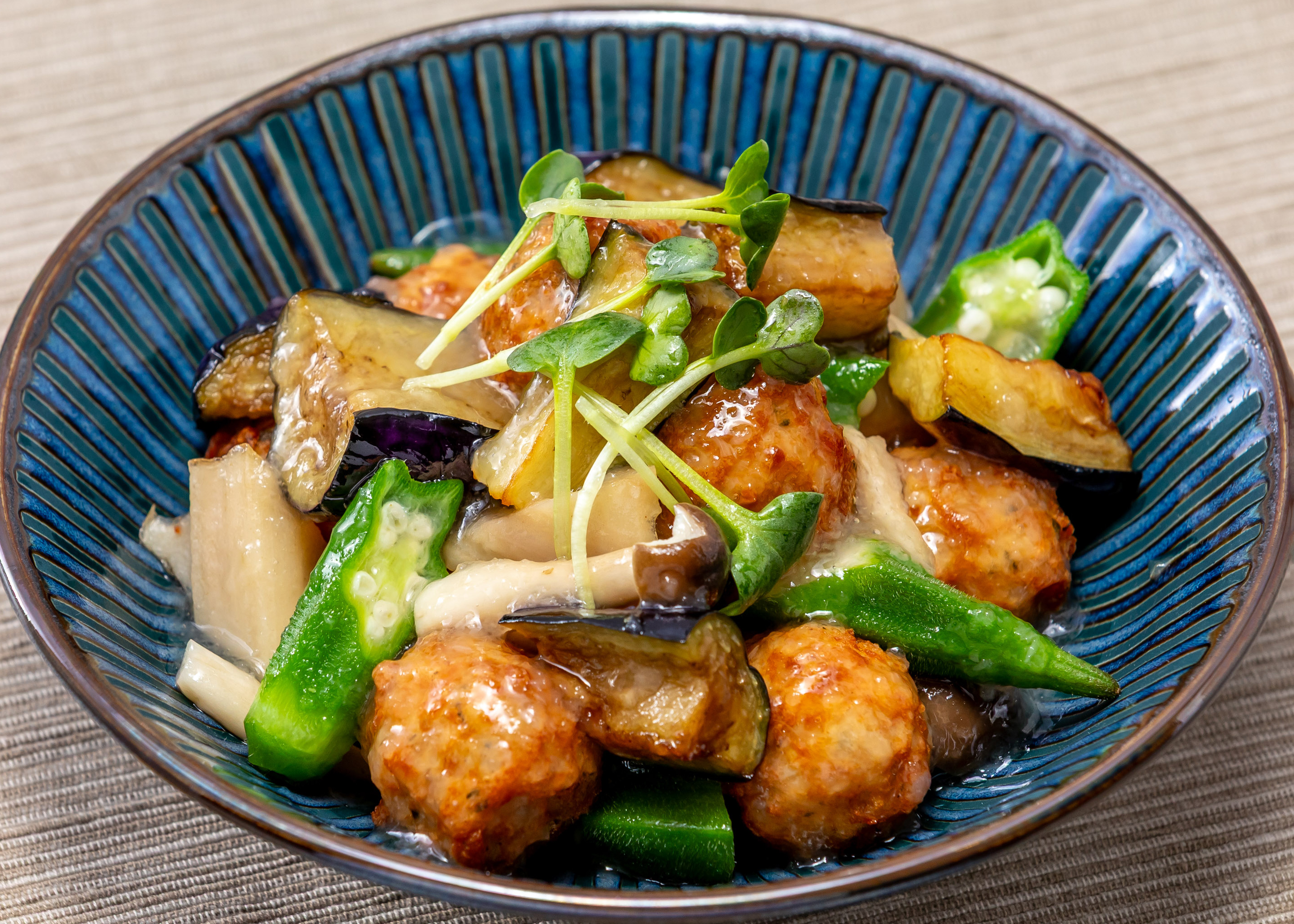 【朝食 | 冬メニュー】和風みぞれつくね