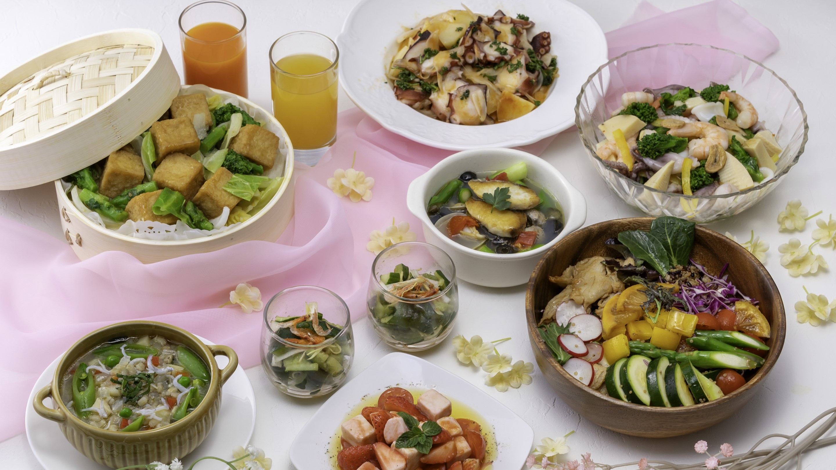 朝食　春メニュー