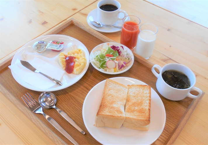 無料朝食