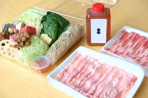 【美湯豚 出汁しゃぶ付プラン】京都瓢斗の出汁しゃぶを囲みながら町家でゆっくり堪能！