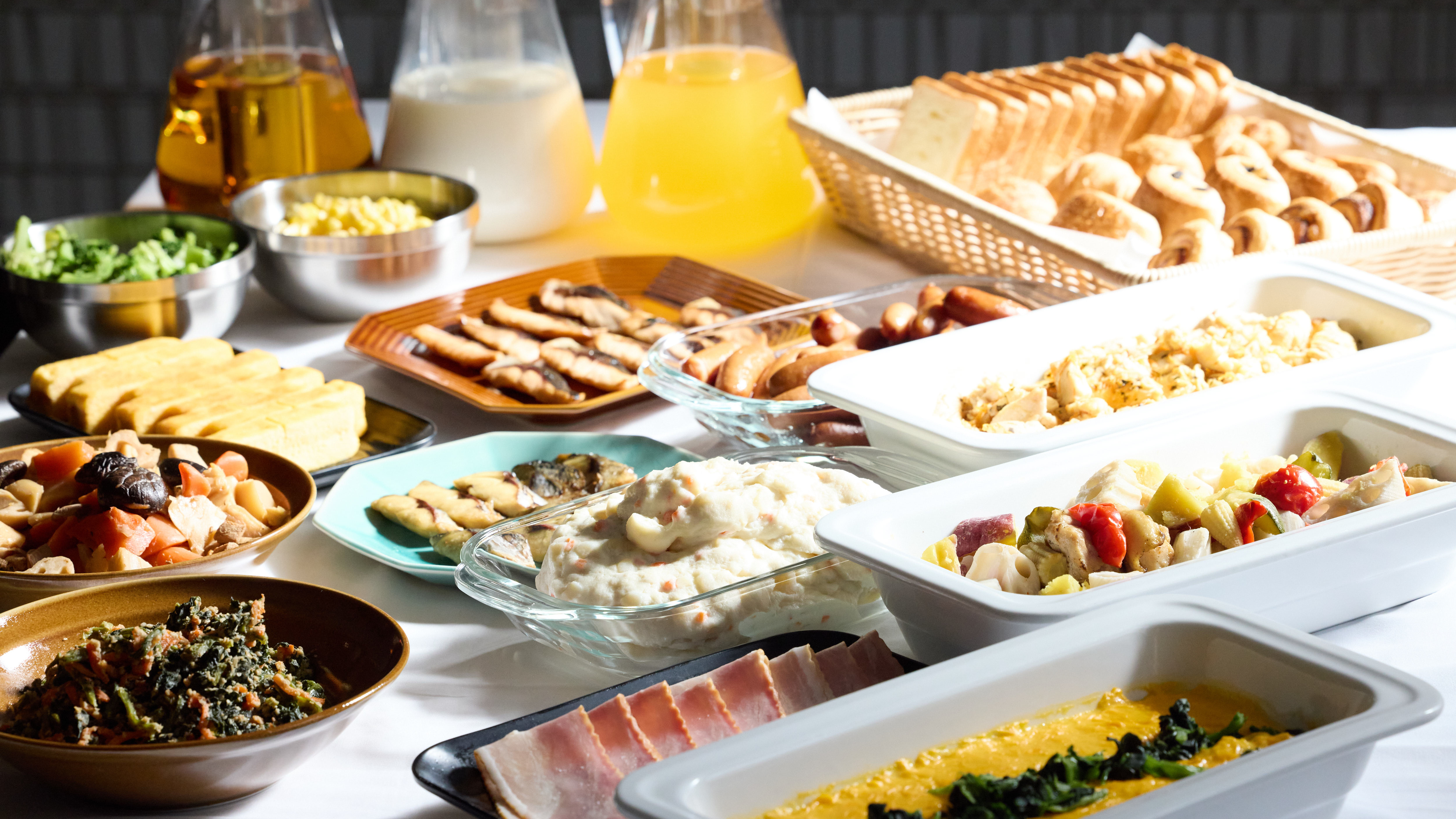 【1,000円朝食バイキング】 メニュー一例