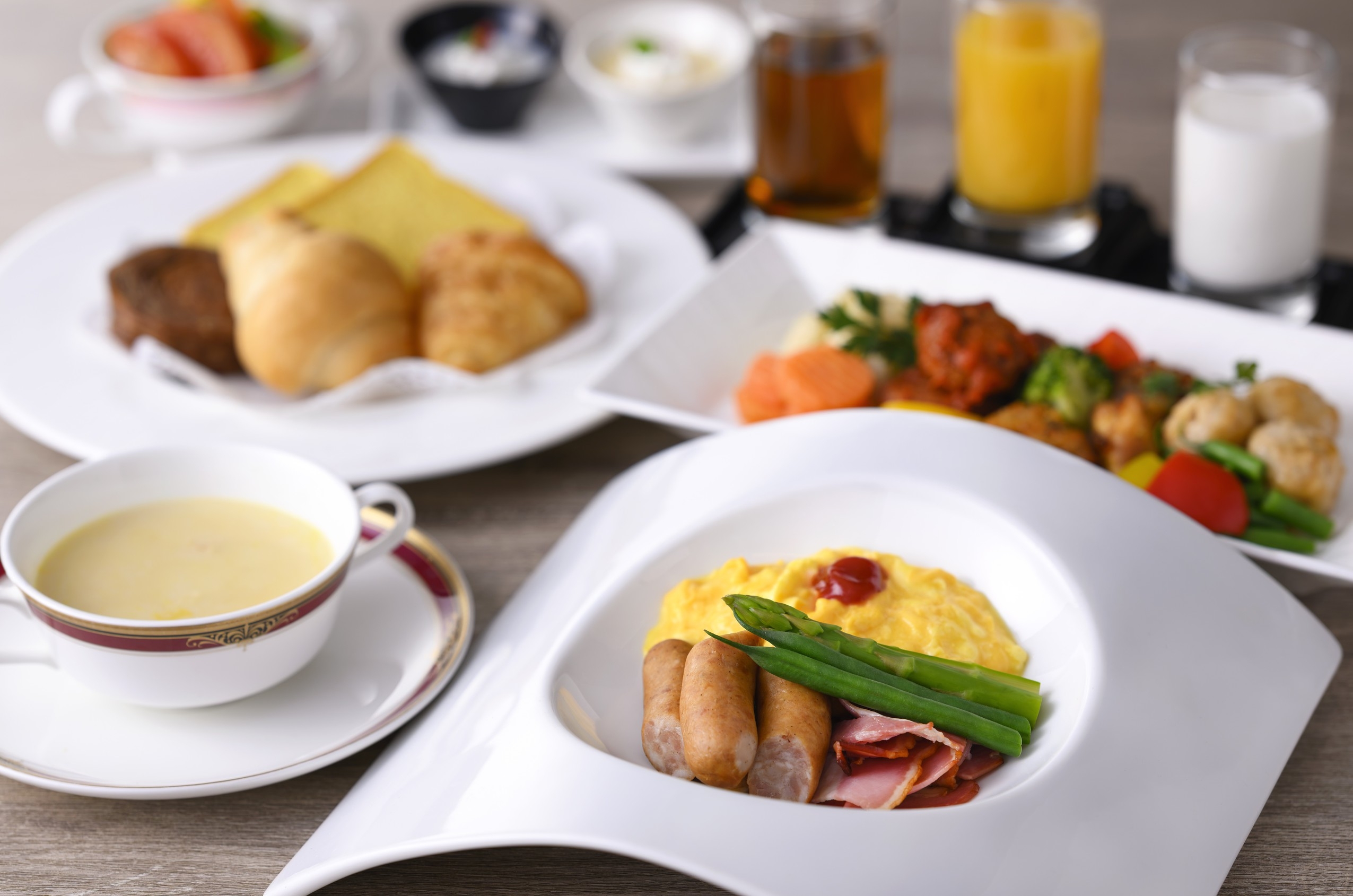 スタンダードプラン【朝食付】こだわりの和洋朝食ビュッフェ