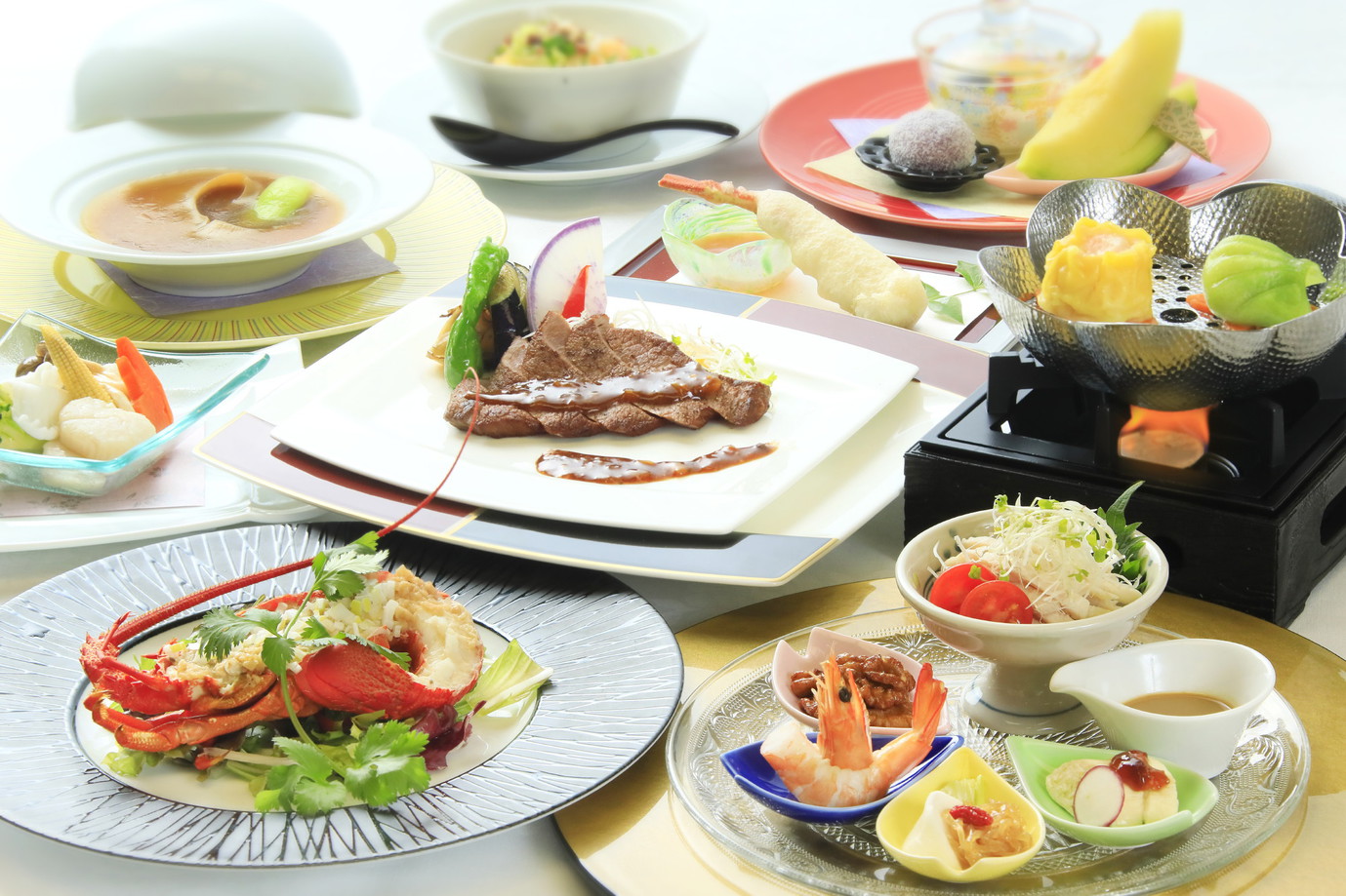 【スタッフおすすめ】食の饗宴プレミアムプラン（駐車場無料）