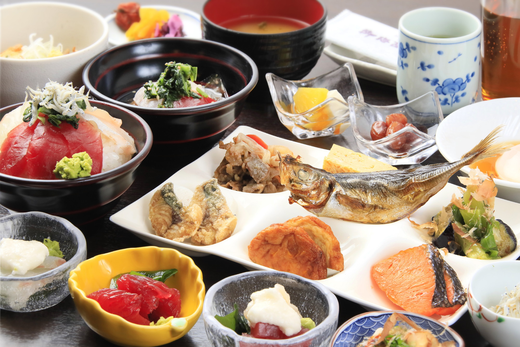 朝食バイキング