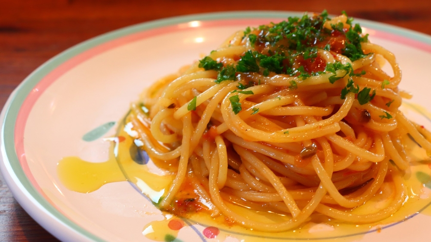 【夕食】トマトのパスタ