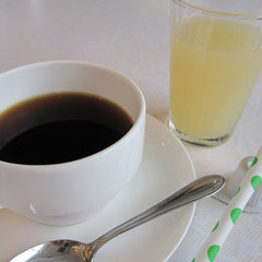 コーヒー＆グレープフルーツジュース＜朝食＞