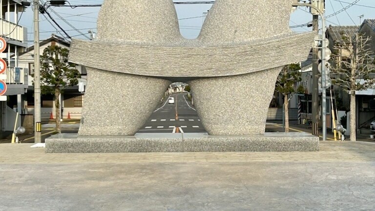 高鍋駅のモニュメント