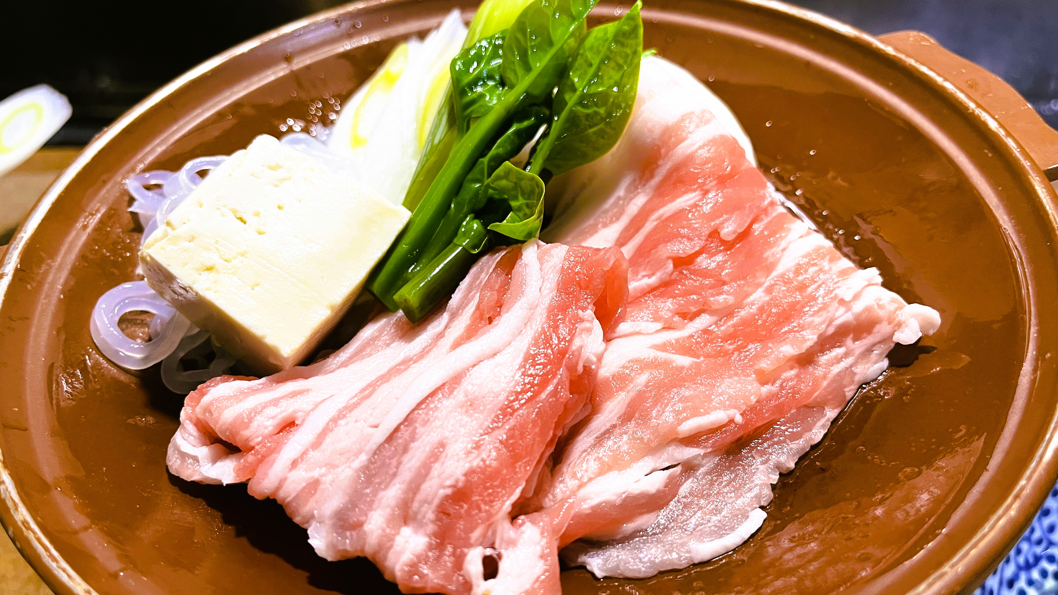 国産豚肉すき焼き