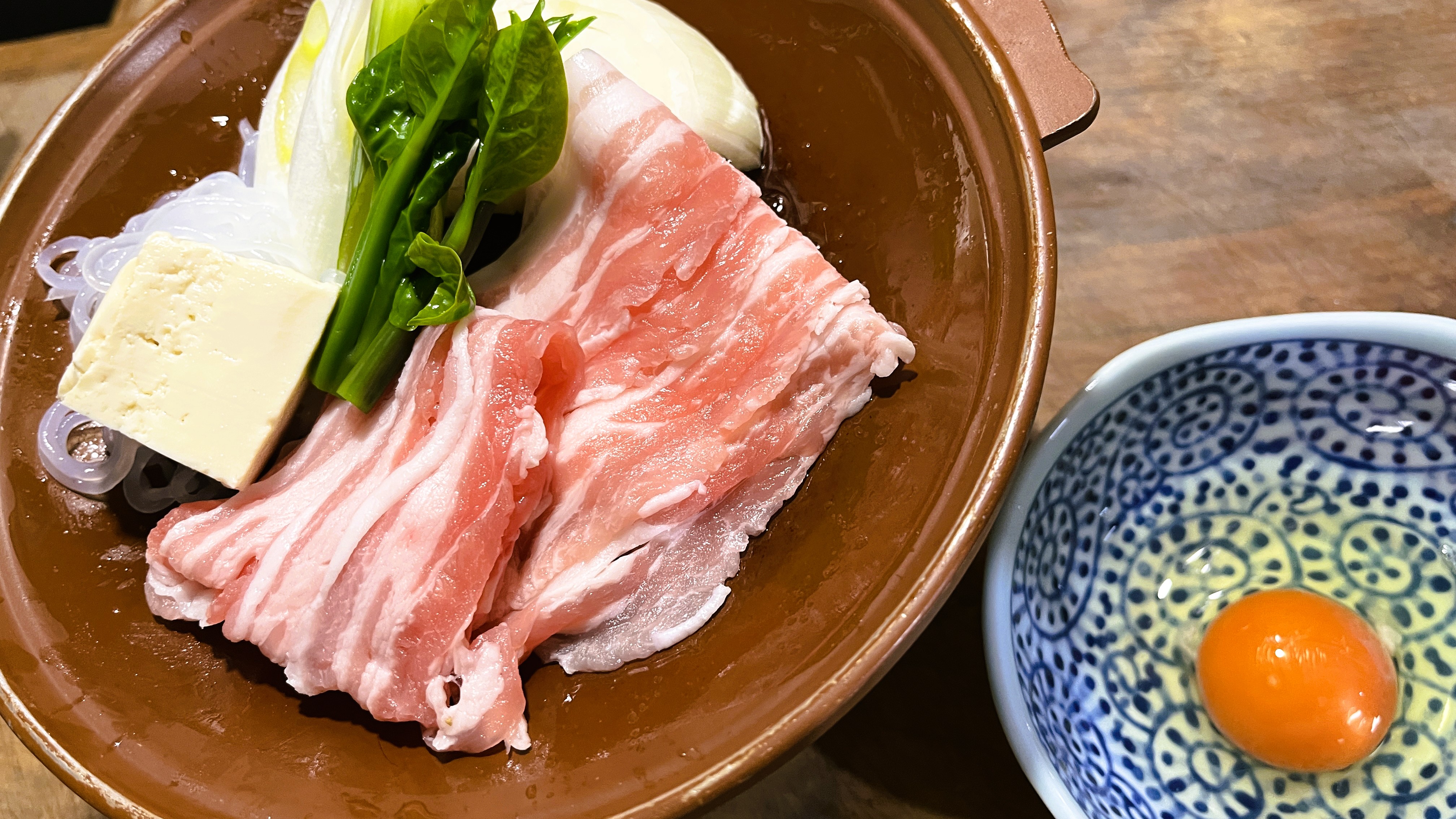 国産豚肉すき焼き