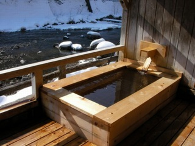 雪見の貸切露天風呂