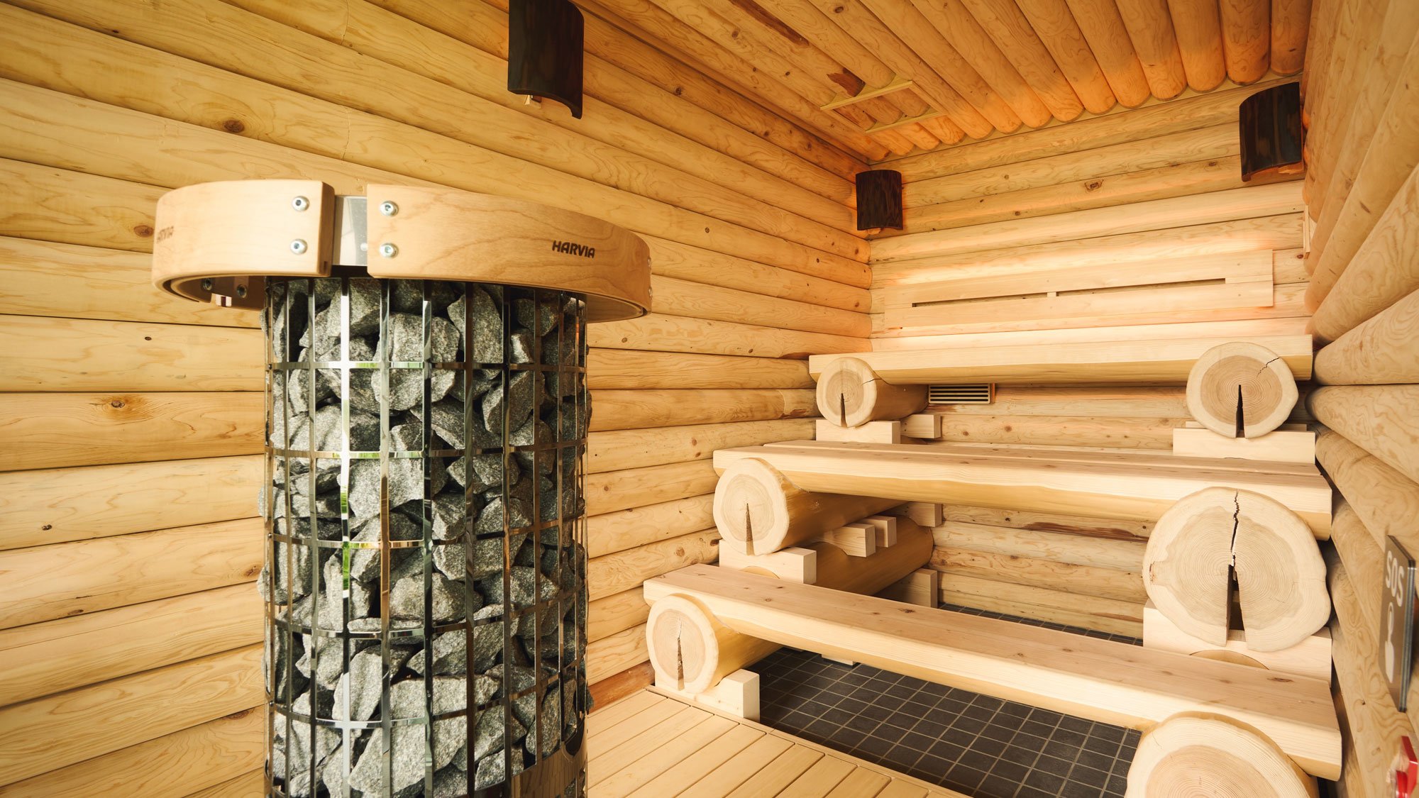 【大浴場】夕陽の当たる家　サウナ（yuumi）