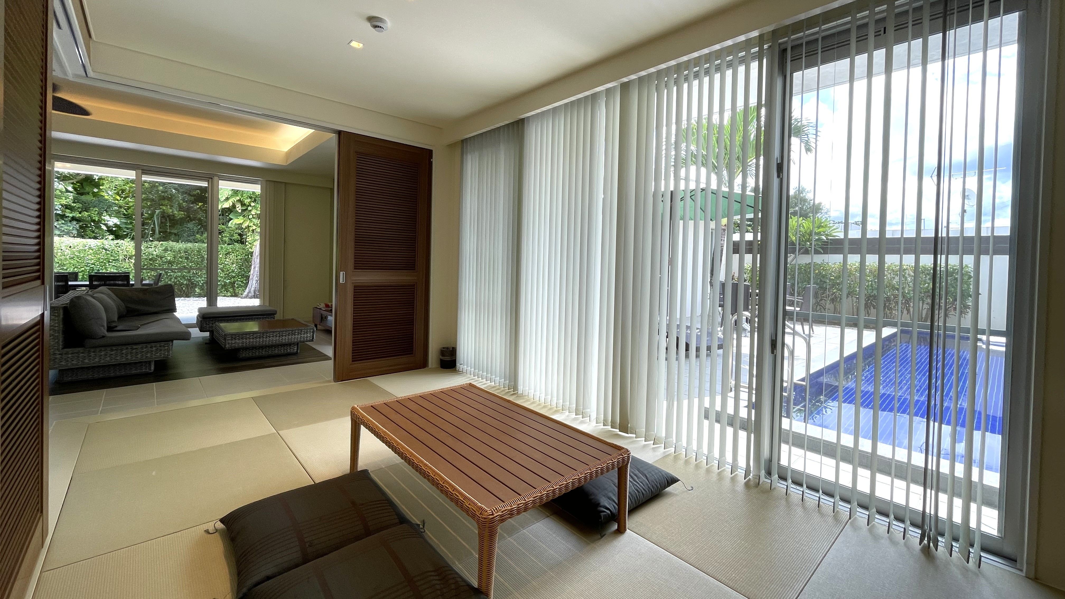 【ORCHID：和室】リビング隣接で使いやすい和室。多目的に使えるくつろぎの空間。