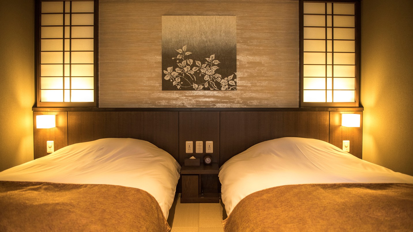 “和ツイン”38㎡　ベッドスペース