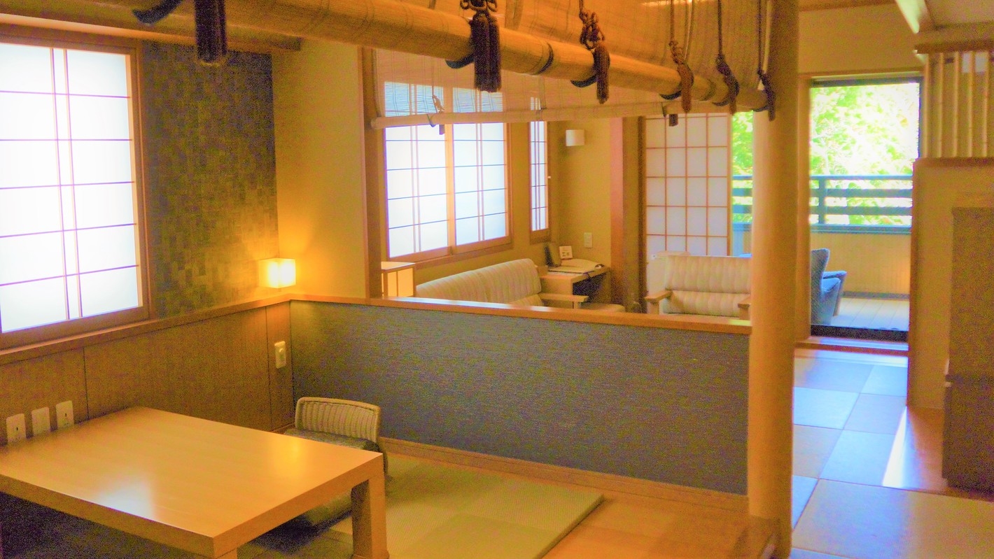 ◆お部屋でご夕食◆最上階確約×50平米温泉露天風呂付き客室で過ごす贅沢おこもり旅