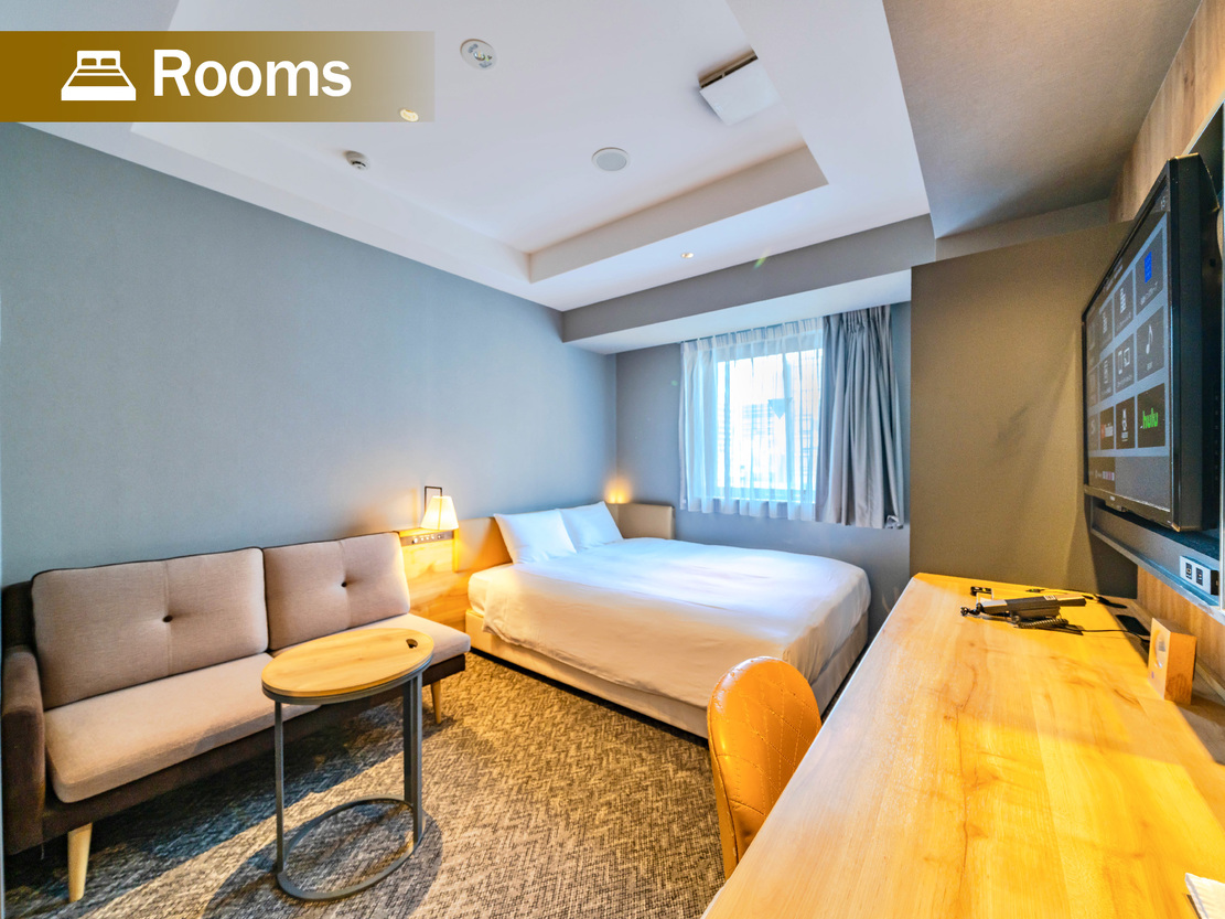 機能性やデザイン性の高いお部屋(モデレートダブル)