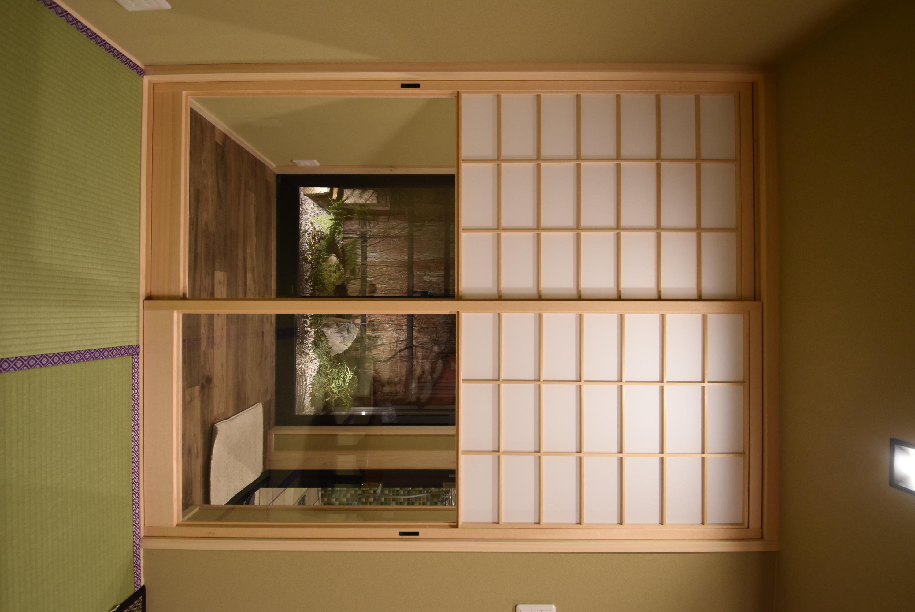 【竹】和室トリプルルーム　専用庭、シャワートイレ洗面